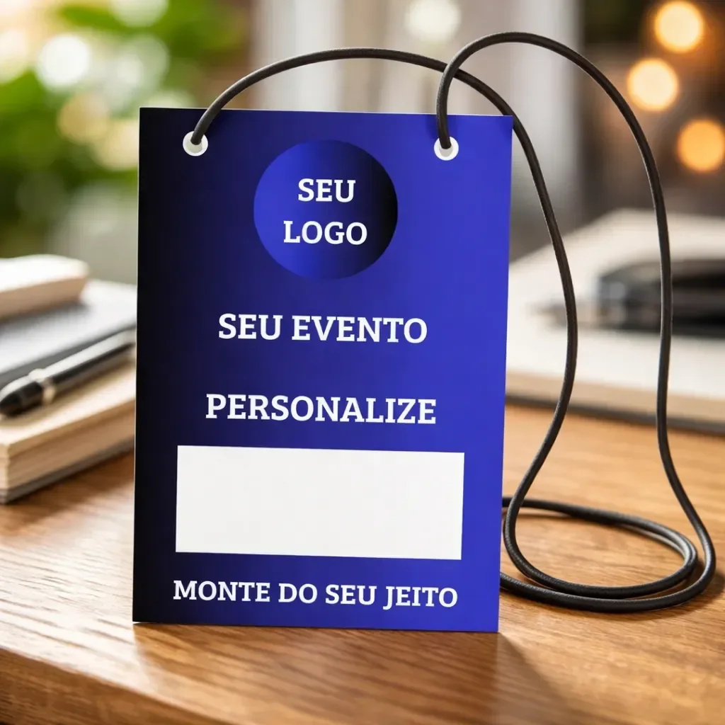 CRACHA PROMOCIONAL - EVENTO