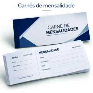 CARNÊ DE MENSALIDADE